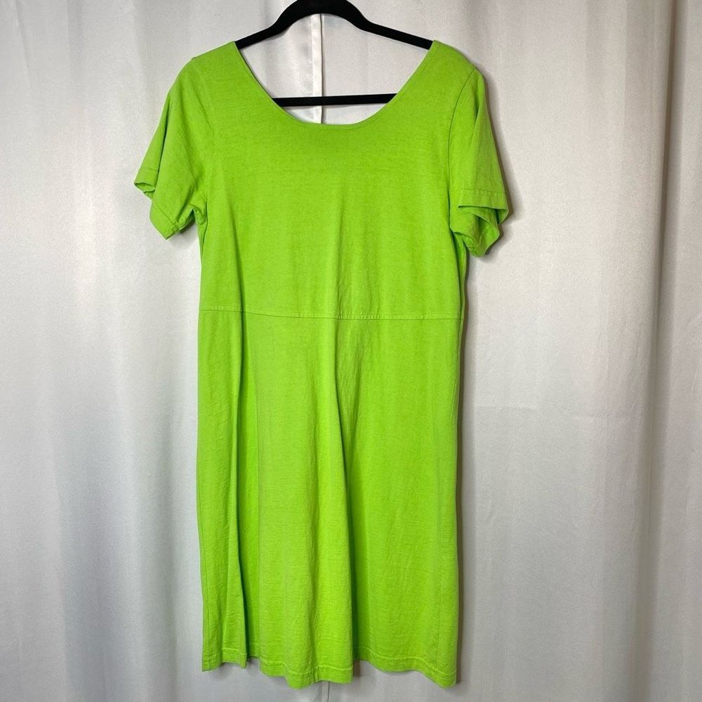 Cover Charge Vintage T-Shirt Dress with pockets Green Size Small - Picture 7 of 9